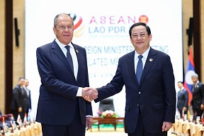 Foreign Minister Sergey Lavrov attended the 14th Ministerial Meeting of the EAS and the 31st ARF session 