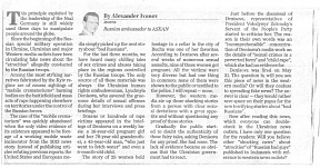 Article by Ambassador of Russia to ASEAN Alexander Ivanov, Jakarta Post, 7 June 2022 “People will believe a big lie sooner than a little one”